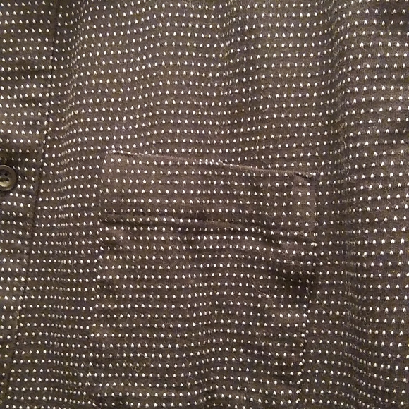 Soft knit button down shirt XL fits L - Picture 2 of 3